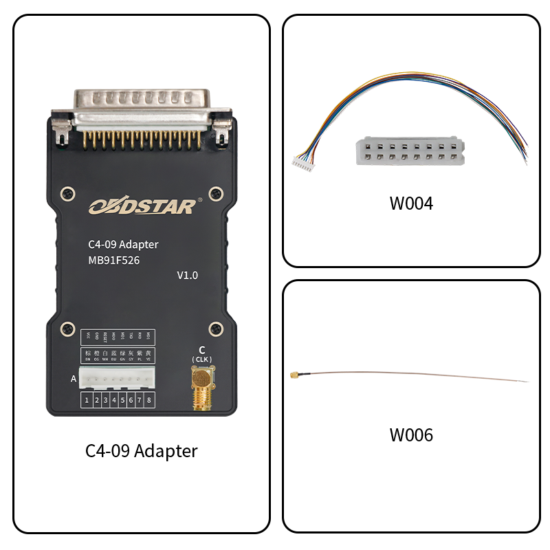 OBDSTAR (C4-09) | Adapterkit (MB91F526) | Zubehör