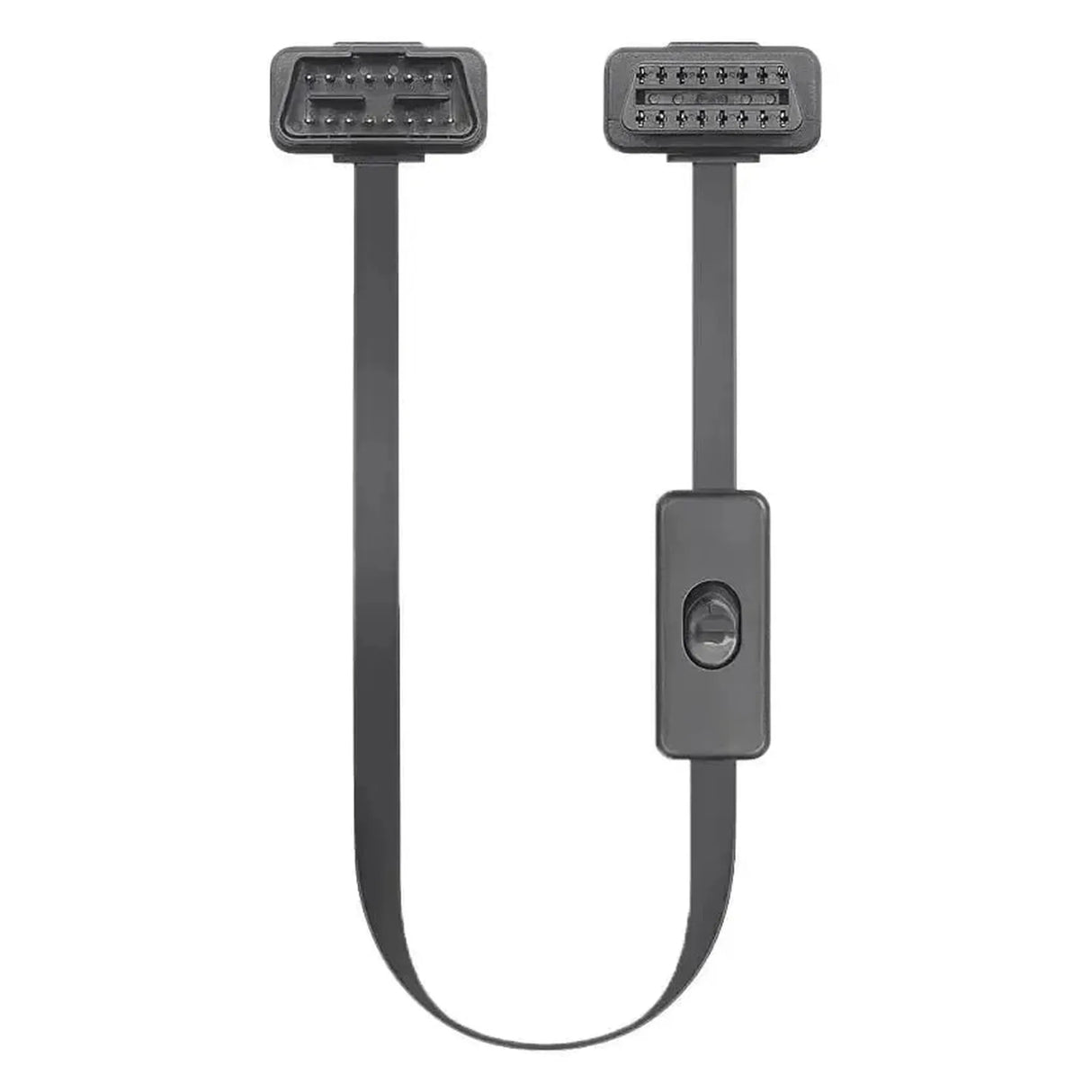 16-poliges OBD2-Verlängerungskabel mit Schalter (60 cm) | Schnittstelle