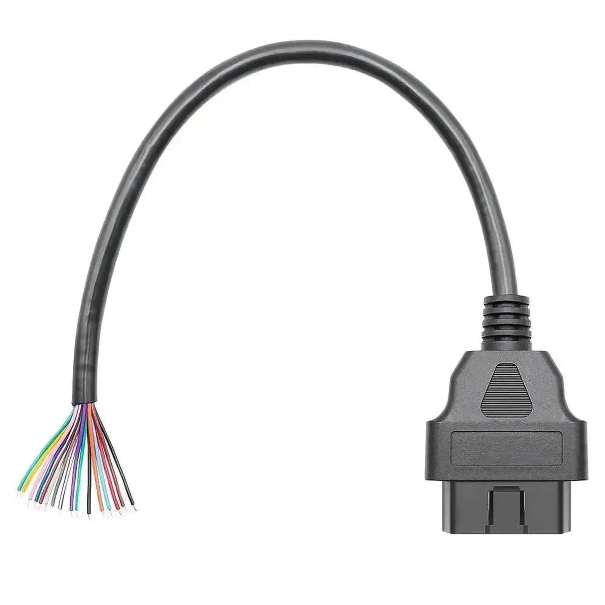 16-poliger OBD2-Stecker (männlich) mit 16 offenen Endkabeln (30 cm) | Zubehör