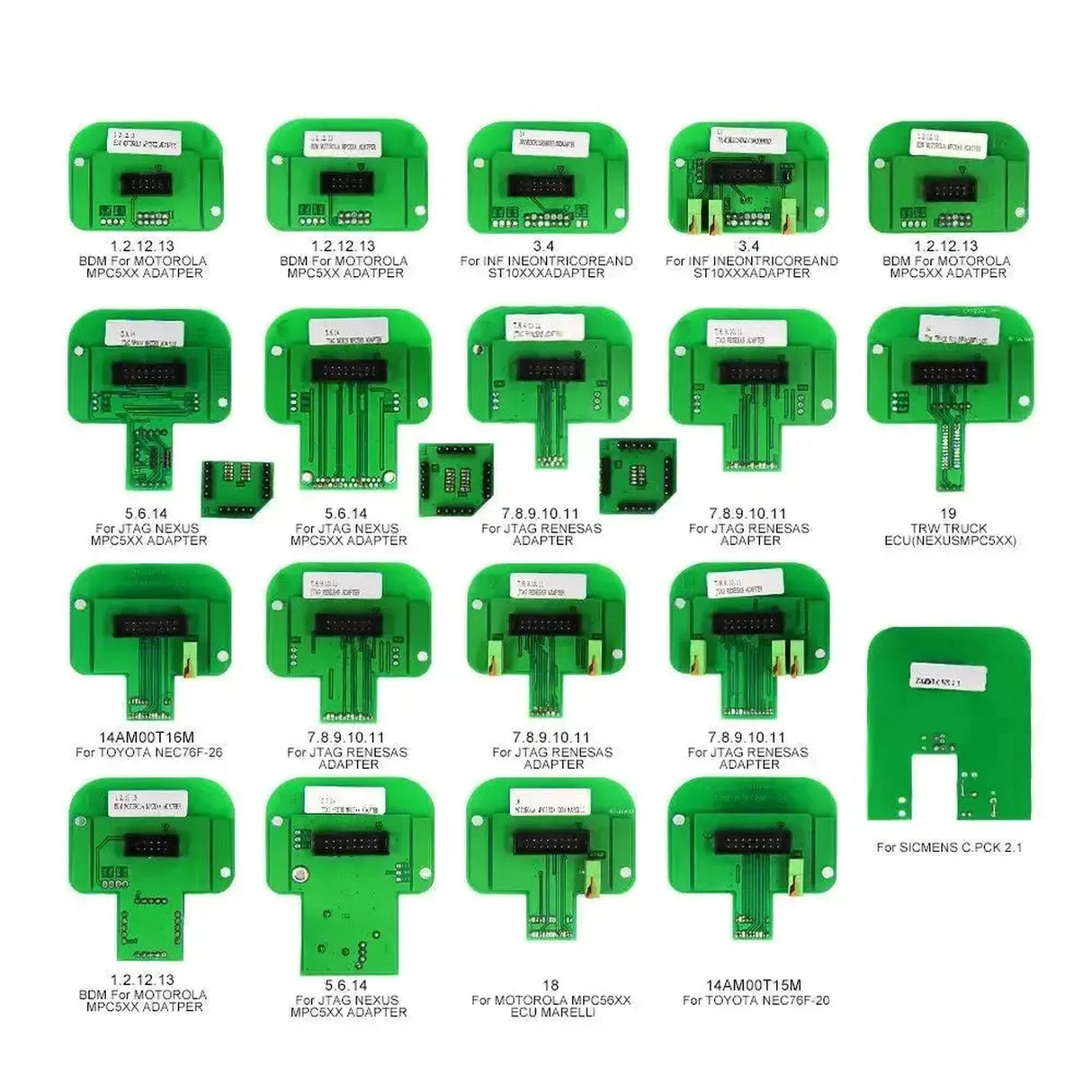 Adapterset (22-teilig) für ECU-Programmierung | Zubehör
