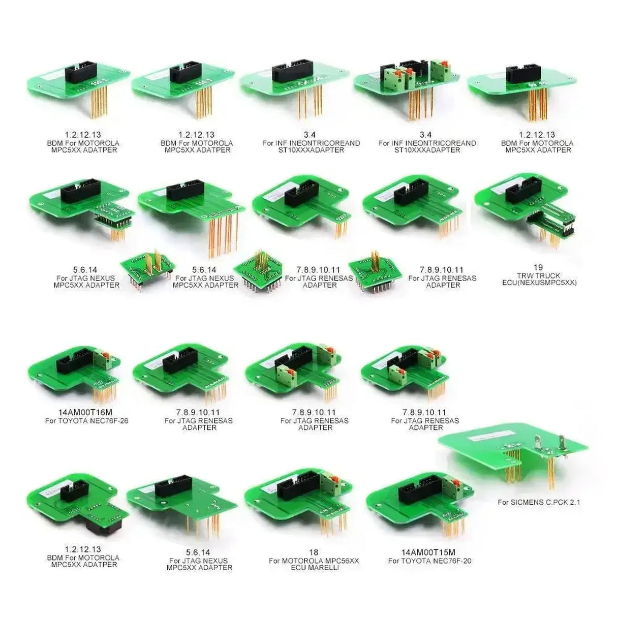 Adapterset (22-teilig) für ECU-Programmierung | Zubehör