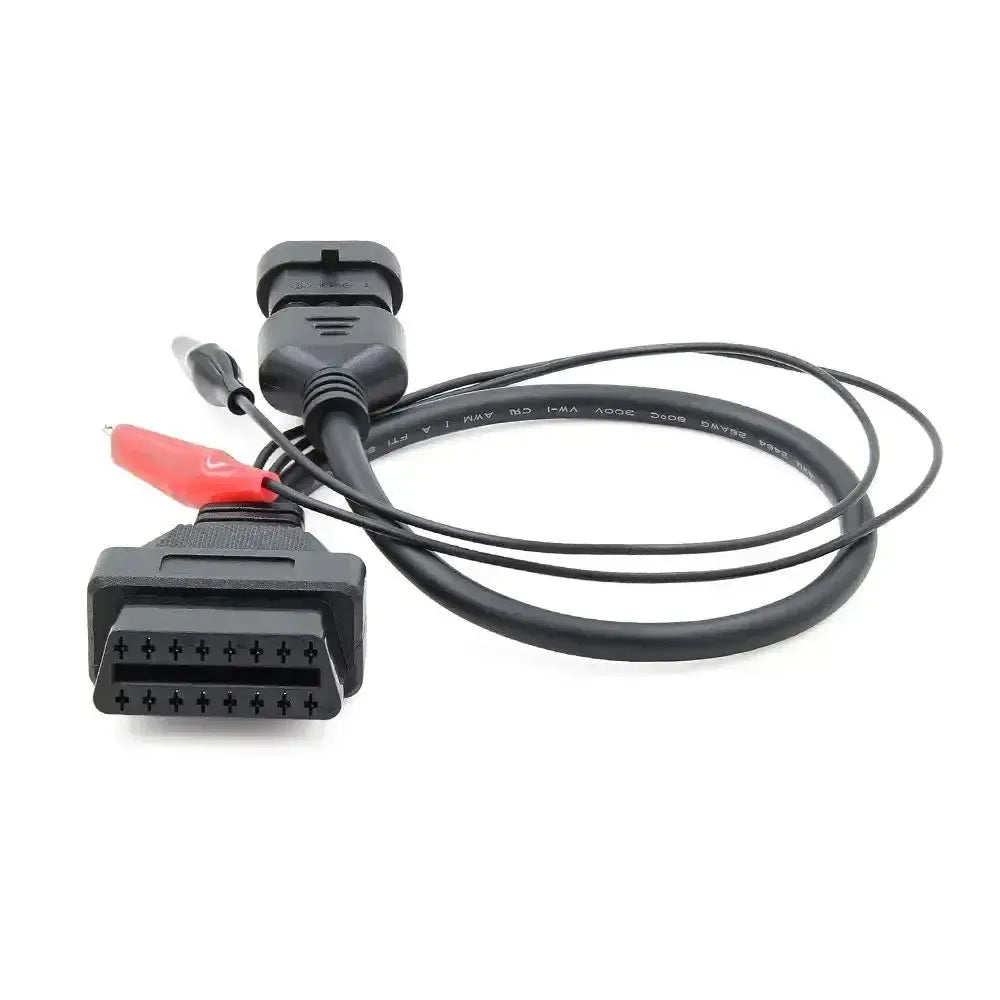 Alfa Romeo/Fiat/Lancia 3-pins OBD1 – 16-pins OBD2 Adapterkabel | Personenauto