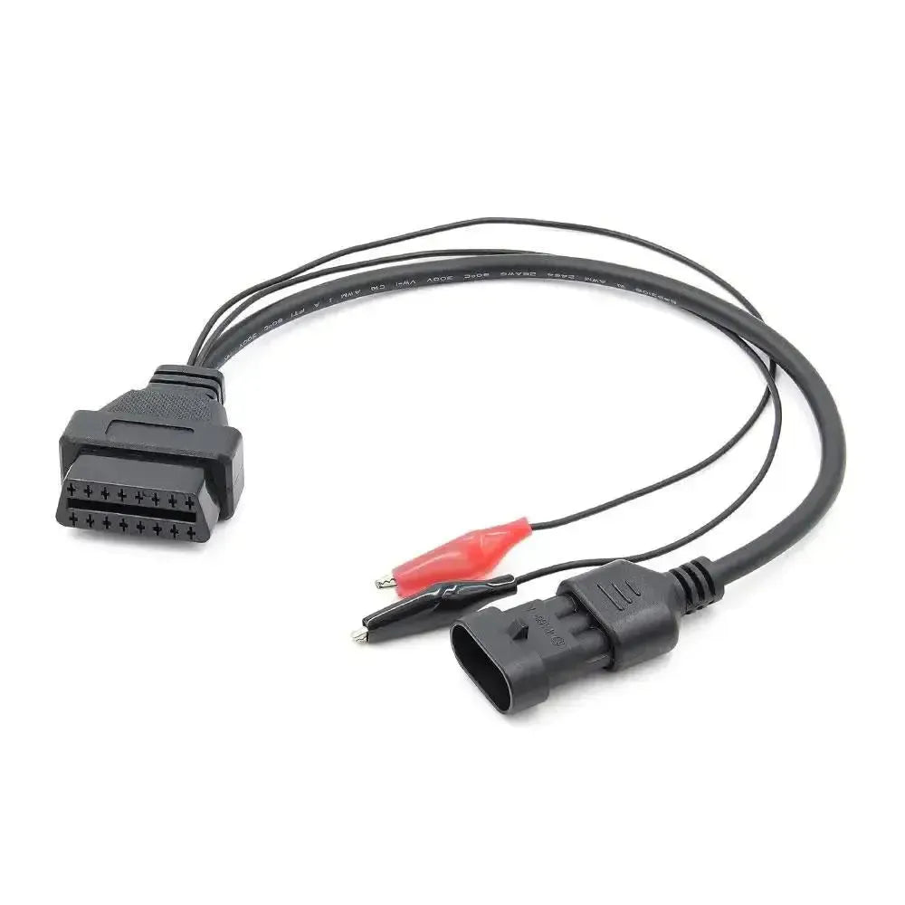Alfa Romeo/Fiat/Lancia 3-pins OBD1 – 16-pins OBD2 Adapterkabel | Personenauto