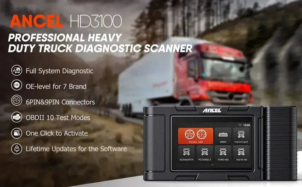Ancel HD3100 Lastkraftwagen Diagnosegerät