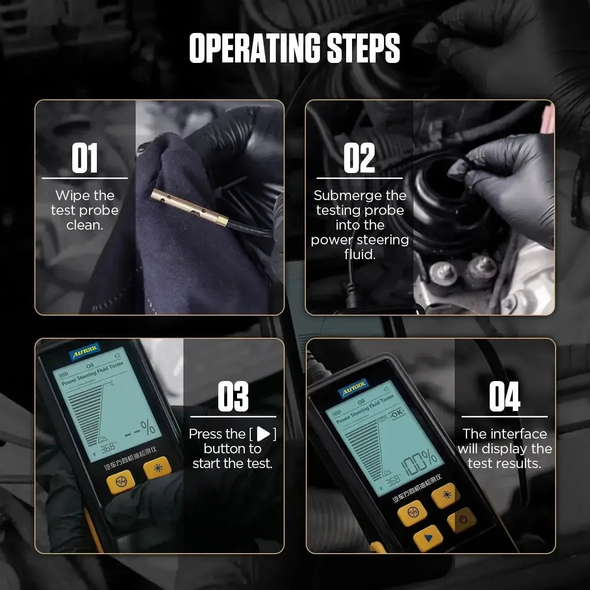 Autool AS507 | Servolenkungsflüssigkeitstester