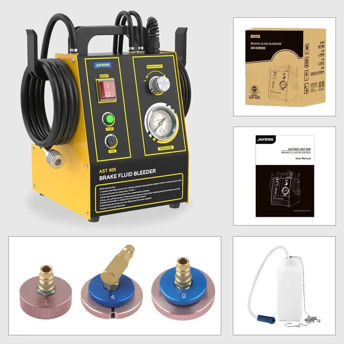 Autool AST605 | Bremsenentlüfter