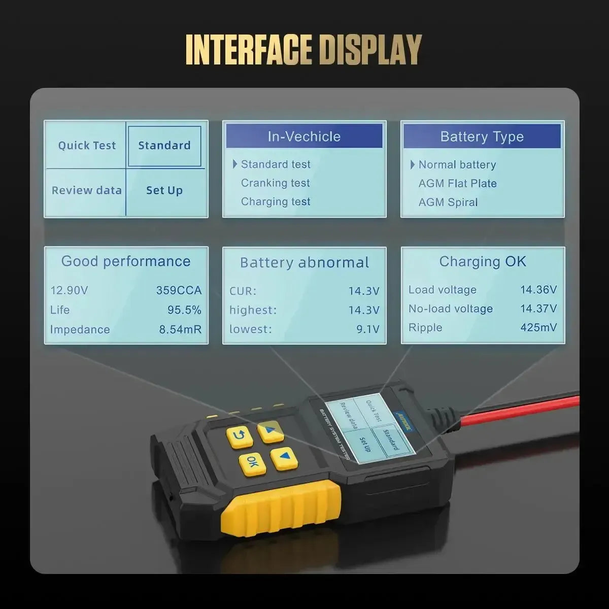 Autool BT360 | Batterietester