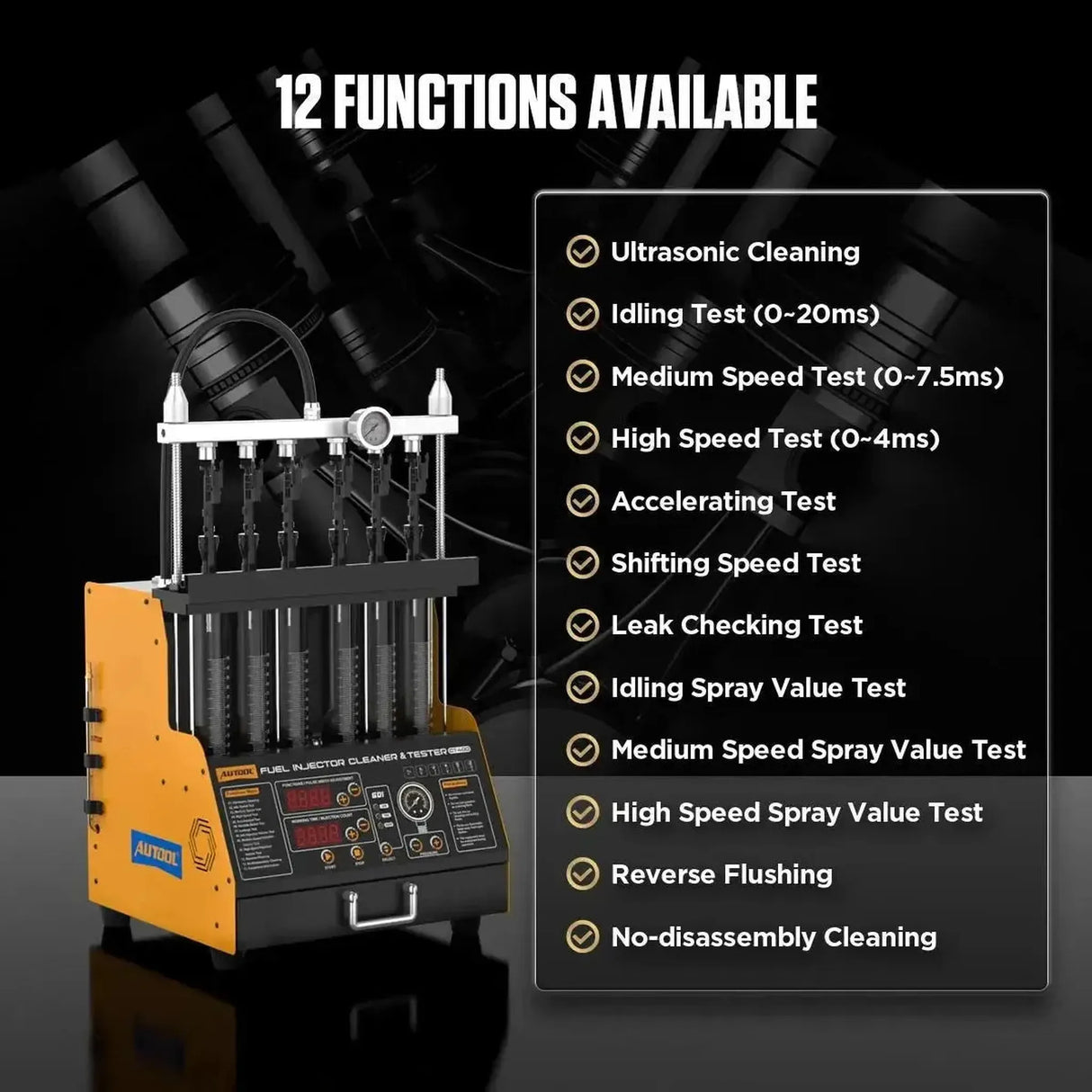 Autool CT400 | Einspritzdüsentester