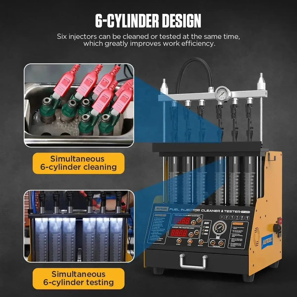 Autool CT400 | Einspritzdüsentester