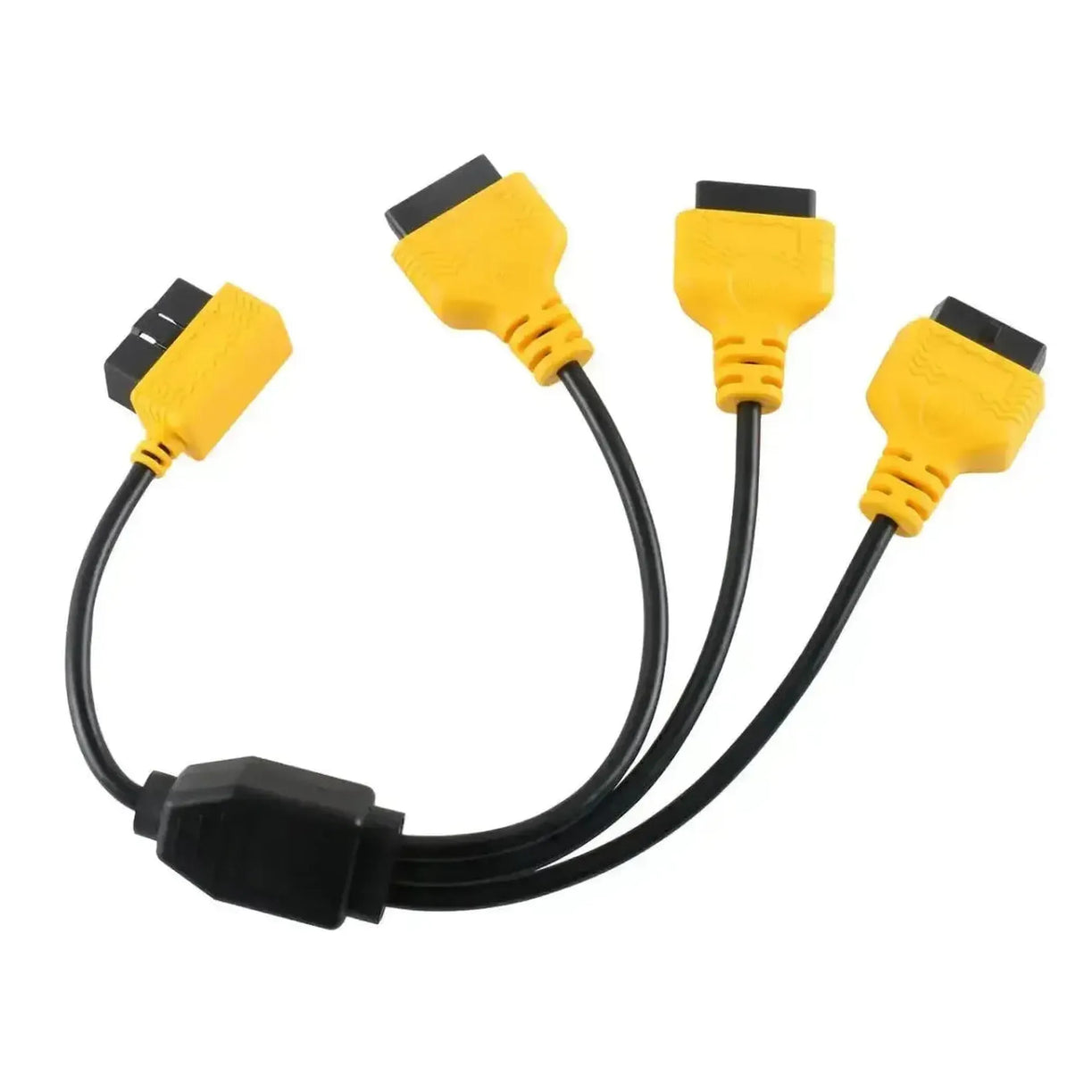 Autool (MOC262) | 16-poliges OBD2 Verlängerungs- und Splitterkabel 3-teilig (50 cm) | Schnittstelle