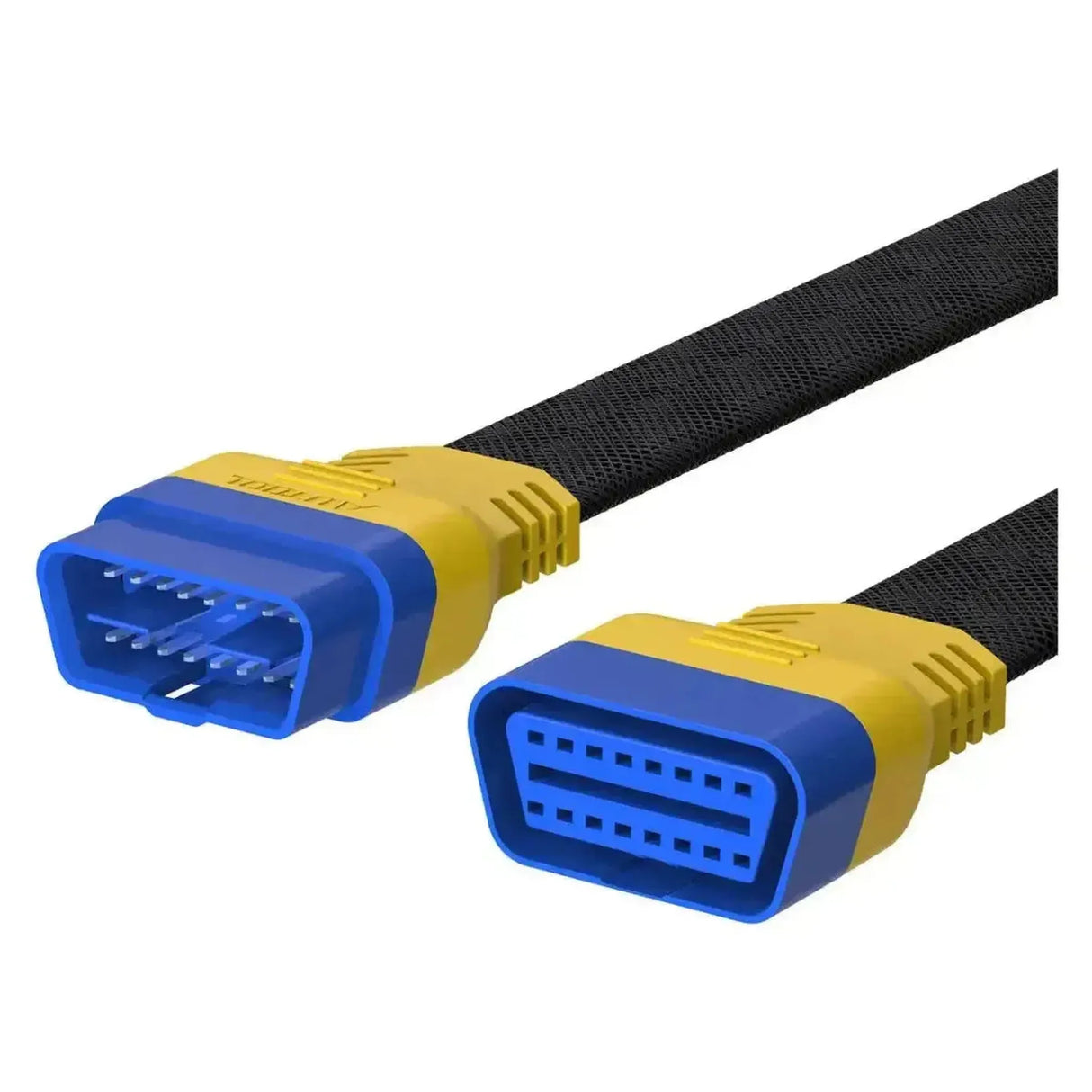 Autool (MOC263) | 16-poliges OBD2 Nylon-Verlängerungskabel (30 cm) | Schnittstelle