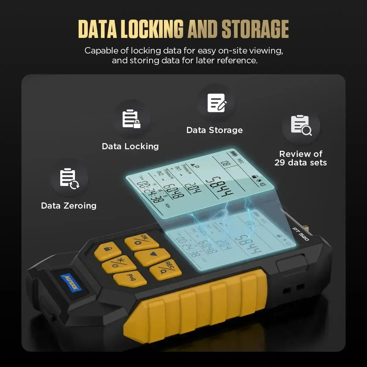 Autool PT520 | Luftdruckprüfer