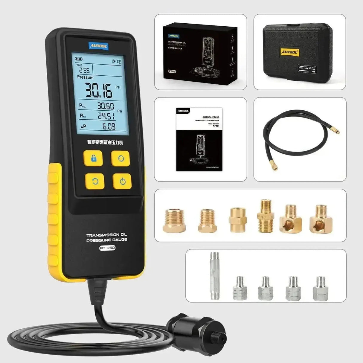 Autool PT650 | Getriebeöl-Drucktester