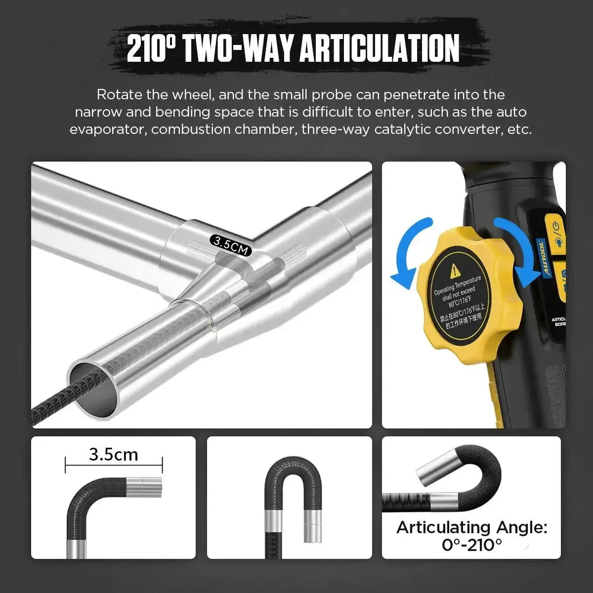 Autool SVB305 | Inspektionskamera (6.35 mm)