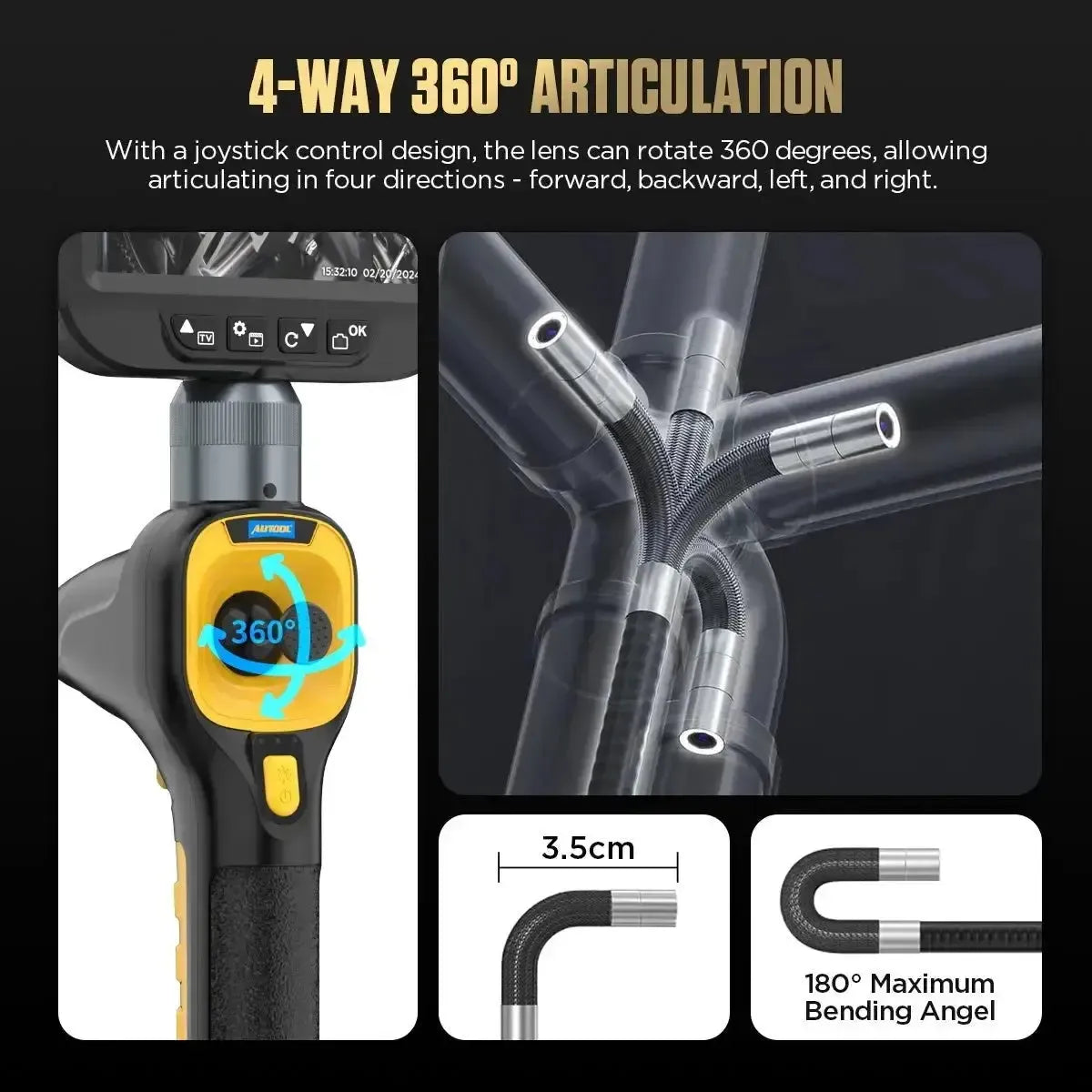 Autool SVB308 | Inspektionskamera (6.2 mm)