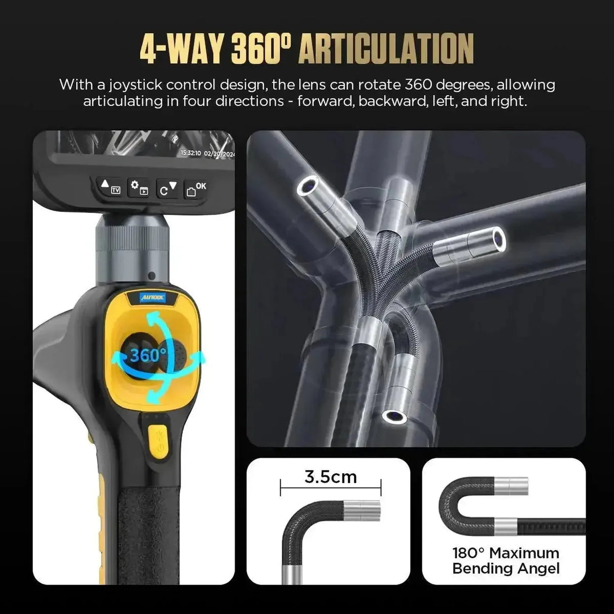 Autool SVB308 | Inspektionskamera (6,2 mm)