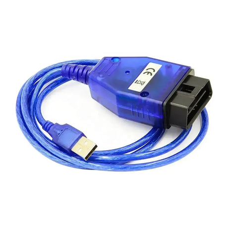 BMW K+DCAN OBD2 - USB Schalter Schnittstellenkabel Blau