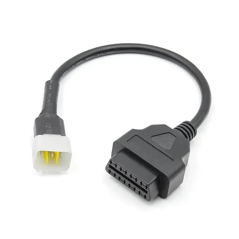 Delphi 6-pins OBD – 16-pins OBD2 Adapterkabel | Motorrad