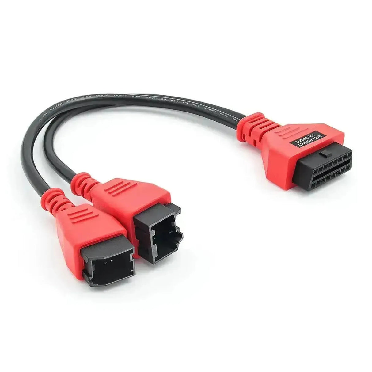FCA 12+8-poliger SGW – 16-poliges OBD2 Adapterkabel | Personenwagen