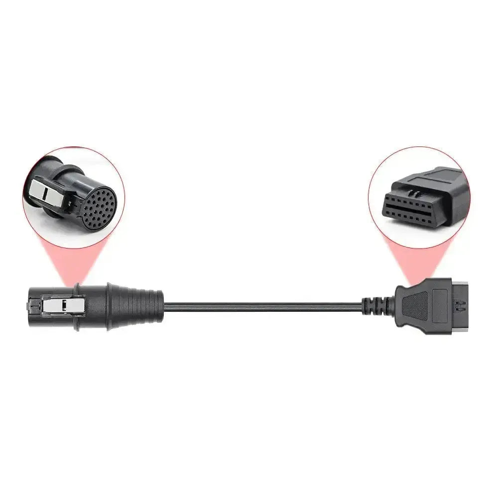 Iveco 30-pins OBD1 – 16-pins OBD2 Adapterkabel | Lastkraftwagen