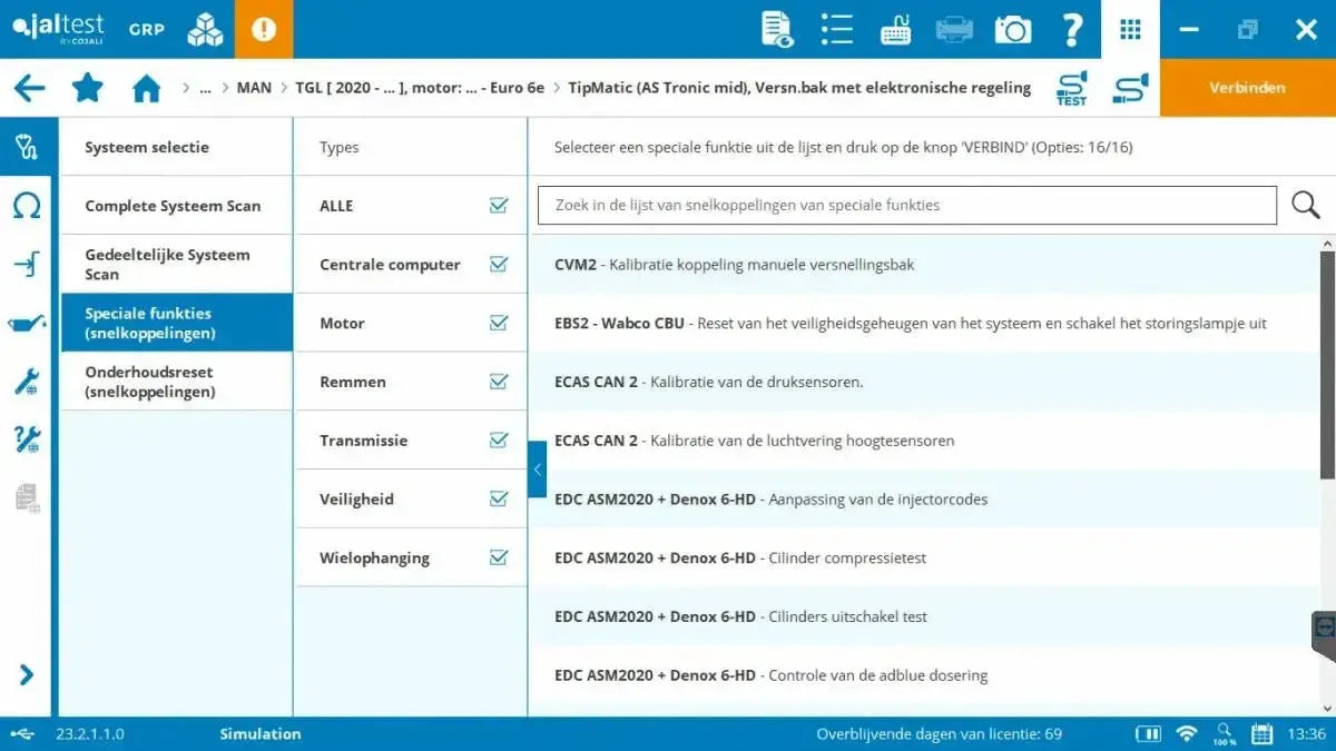 Jaltest CV (Commercial Vehicles) | Diagnosegerät