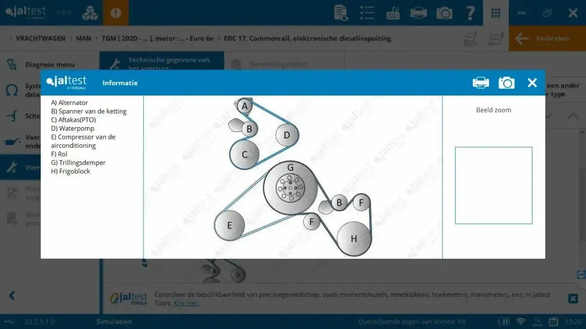 Jaltest CV (Commercial Vehicles) | Diagnosegerät