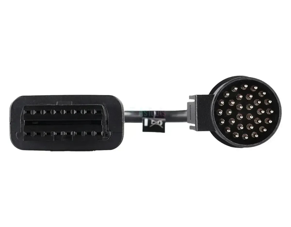 Jaltest (JDC206A) | Iveco 30-polig OBD1 – 16-polig OBD2 Adapterkabel | Nutzfahrzeug und Arbeitsfahrzeug