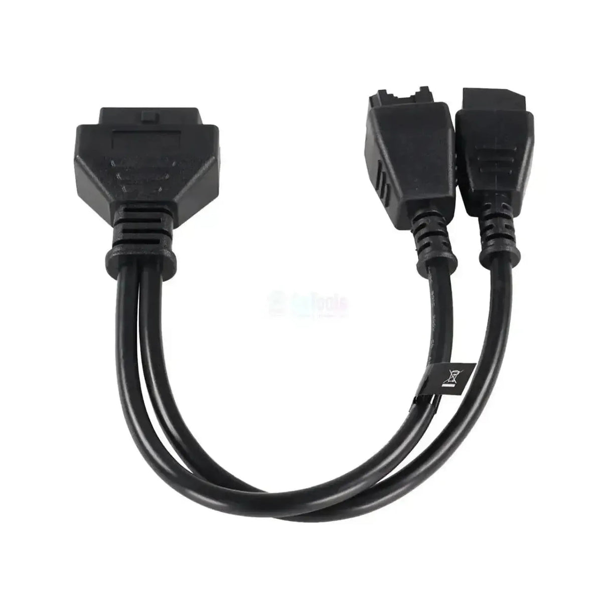 Jaltest (JDC406A) | FCA (SGW) 12+8-poliges OBD - 16-poliges OBD2 Adapterkabel | Auto