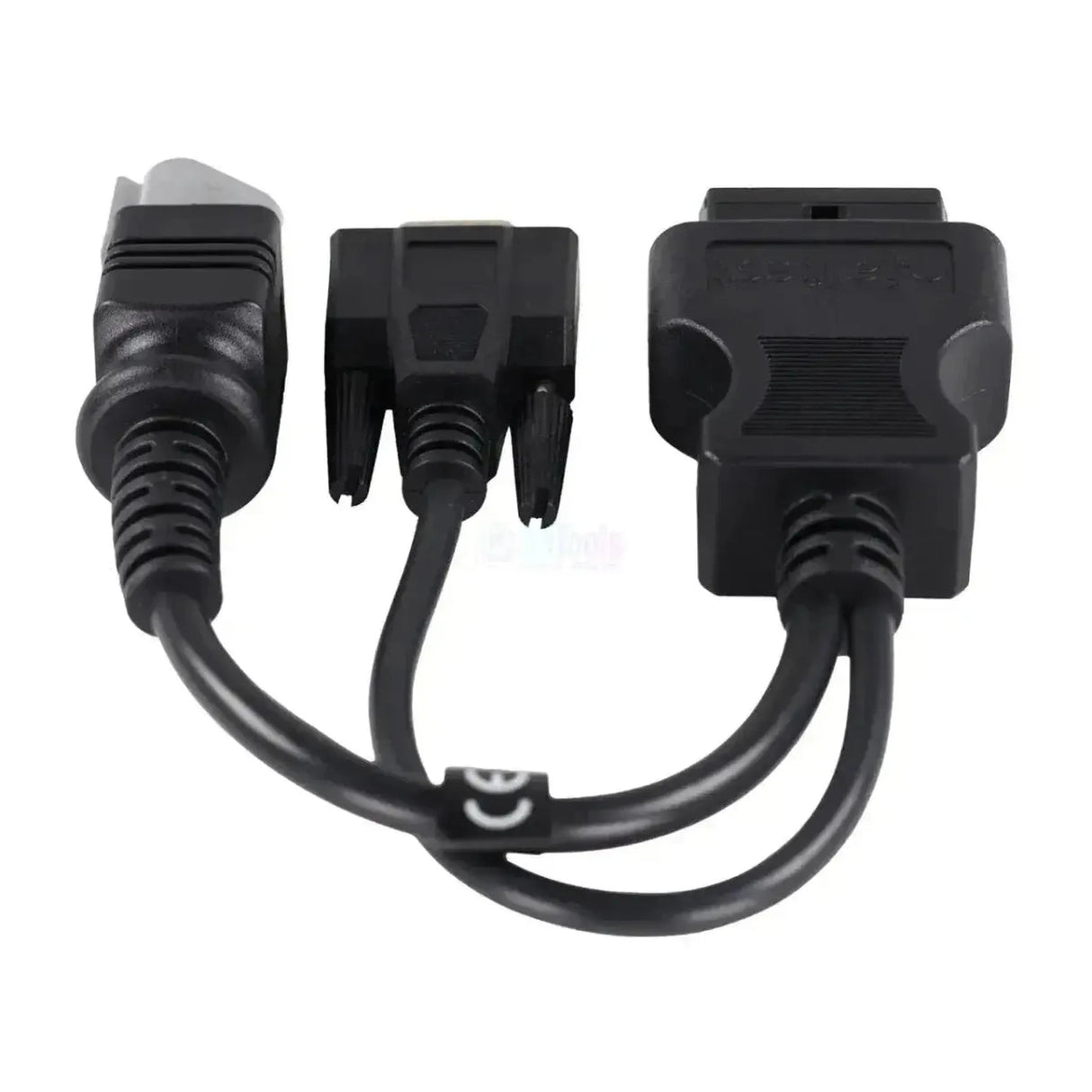 Jaltest (JDC518A) | SISU 3+9-poliges OBD - 16-poliges OBD2 Adapterkabel | Verbrennungsmotor