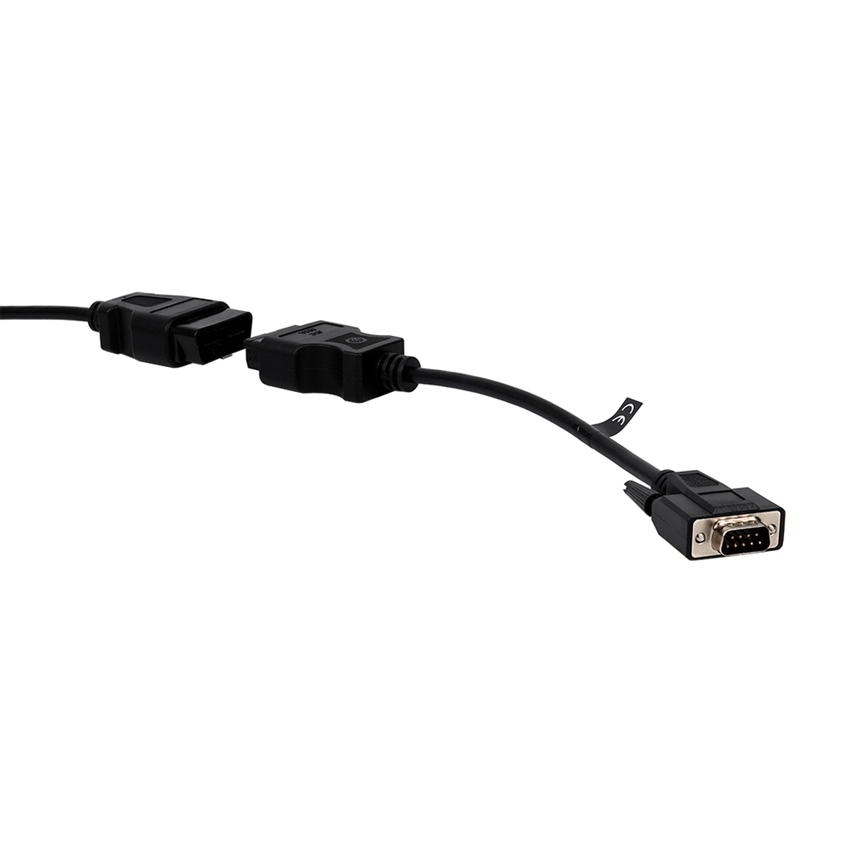 Jaltest (JDC553A) | Jungheinrich 9-poliger SUBD - 16-poliger OBD2 Adapterkabel | Hebe- und Hebewerkzeuge