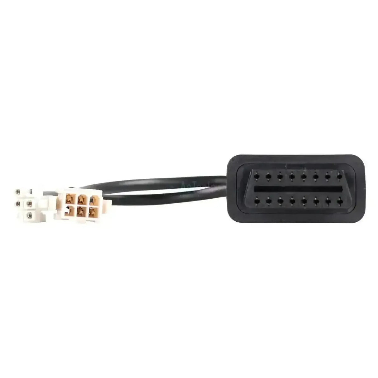 Jaltest (JDC559A) | Haulotte 6+6-poliges OBD - 16-poliges OBD2 Adapterkabel | Hebe- und Hebewerkzeuge