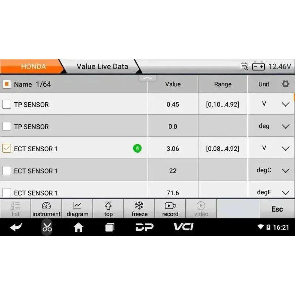 OBDSTAR IScan Honda (Marine) | Diagnosegerät | Motorboot
