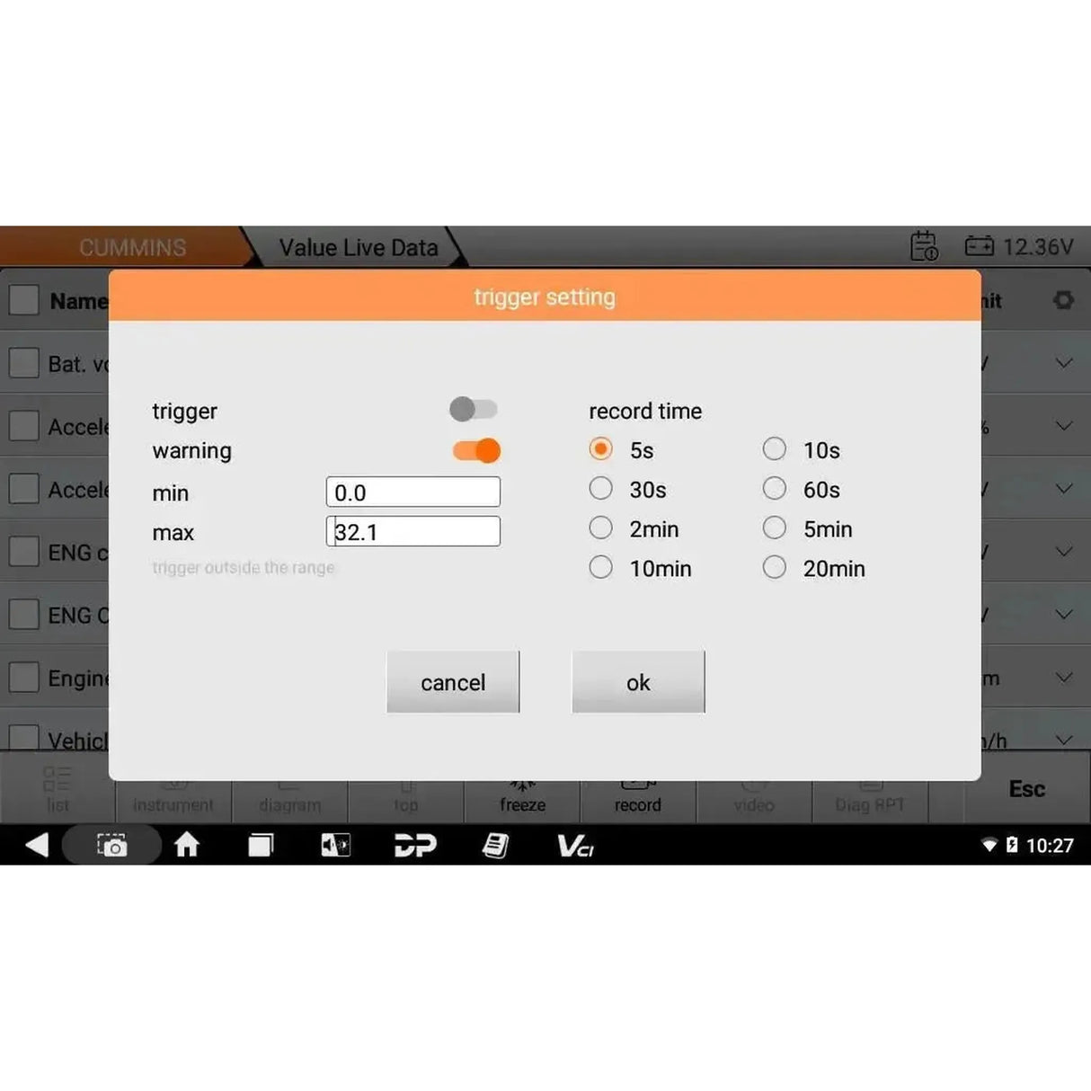 OBDSTAR IScan Pro Cummins (Marine) | Diagnosegerät | Motorboot