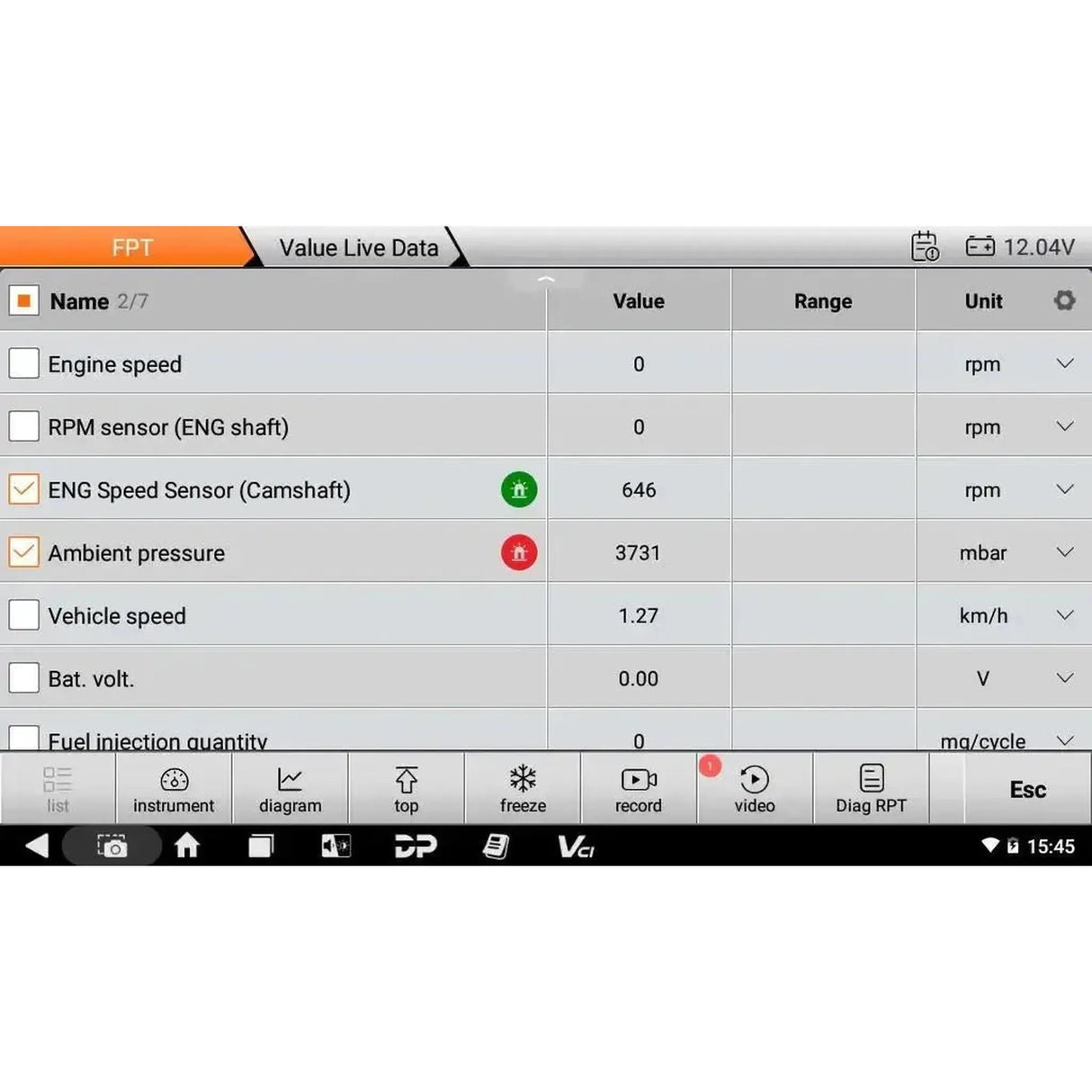 OBDSTAR IScan Pro FPT (Marine) | Diagnosegerät | Motorboot