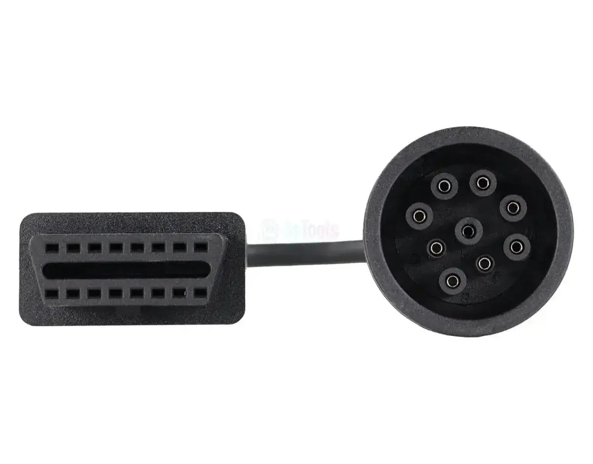 OBDSTAR (M080) | Caterpillar/Perkins 9-polig OBD – 16-polig OBD2 Adapterkabel | Motorboot