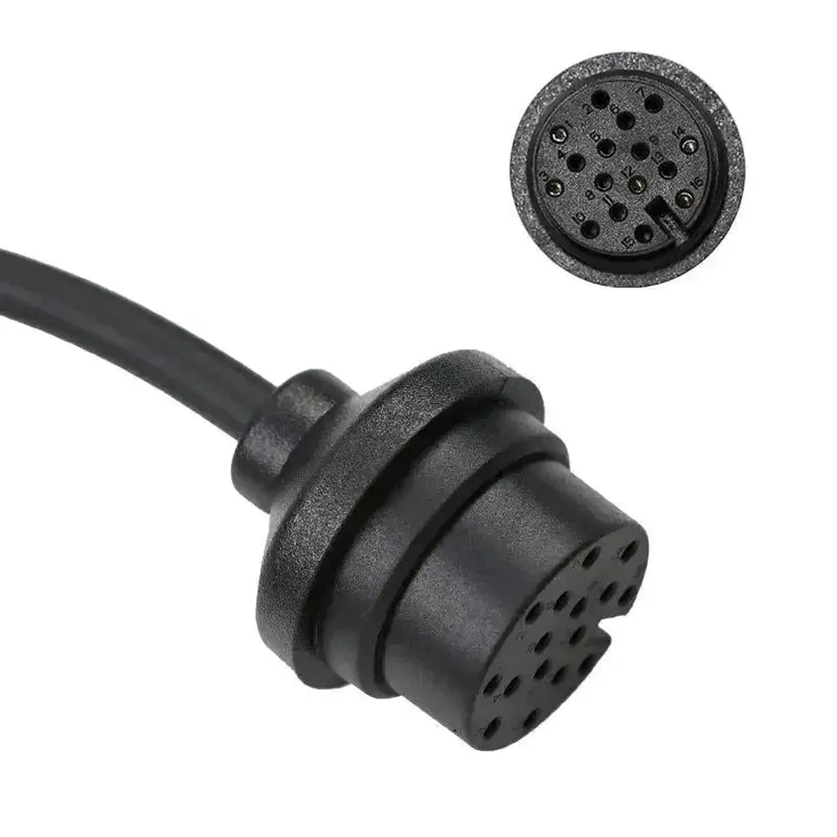 OBDSTAR (TCM-021) | ZF (6HP19/21/26/28/32) 16-poliges TCM – 15-poliges DB15 Adapterkabel | Personenwagen