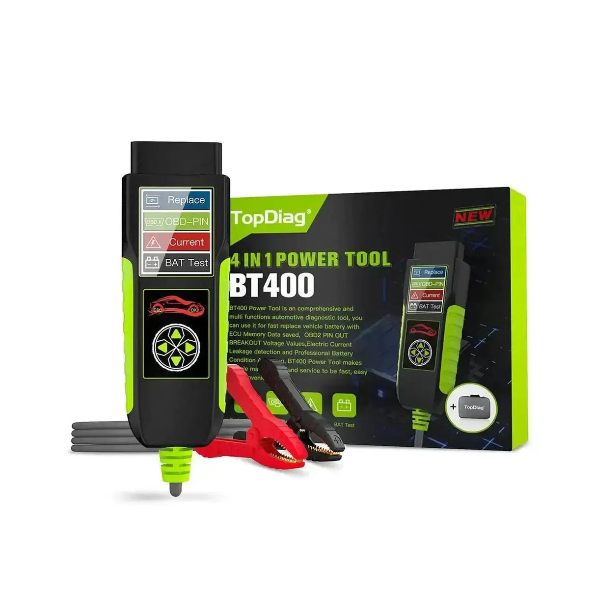 TopDiag BT400 Multifunktional | Batterietester