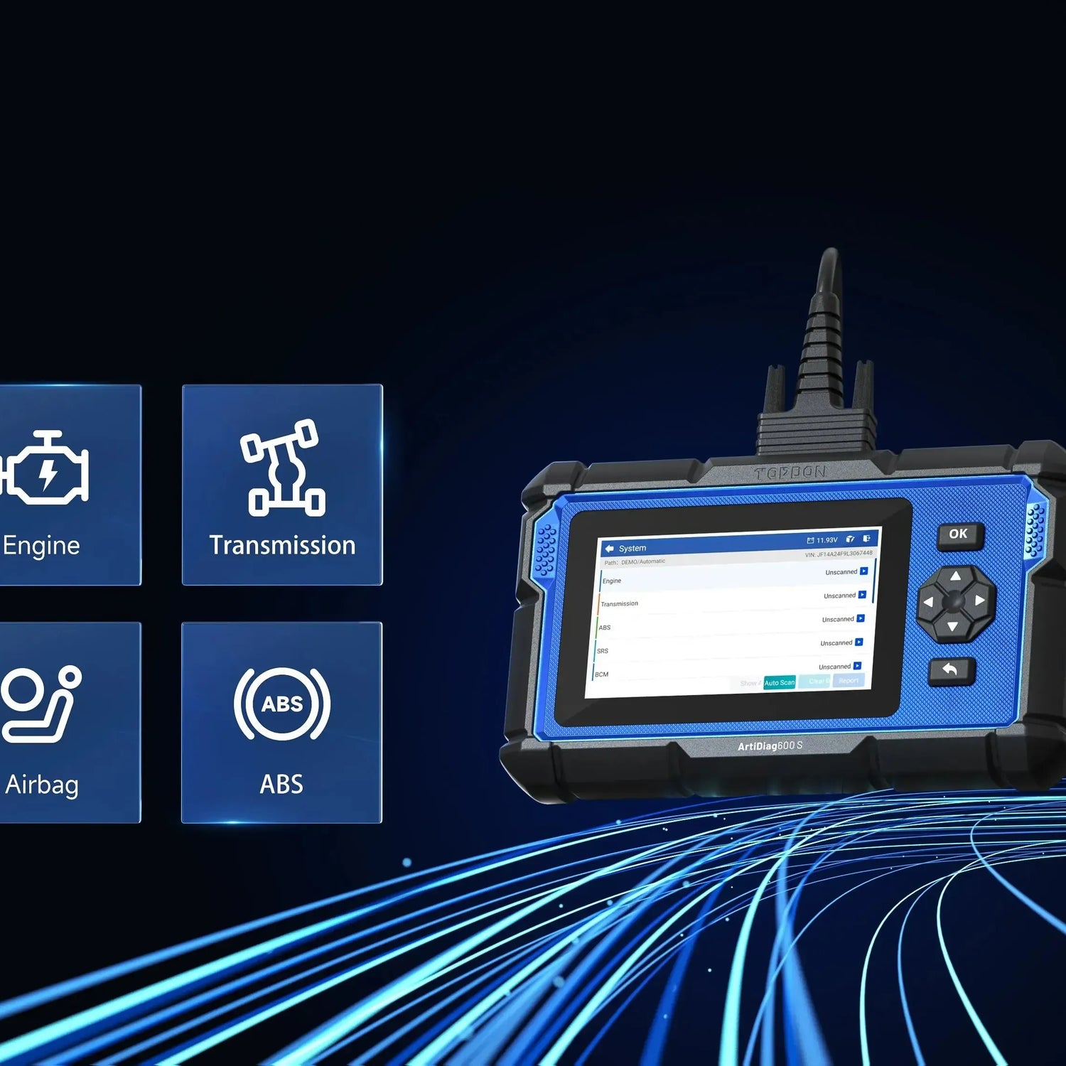 Topdon ArtiDiag600 S | Diagnosegerät | Auto