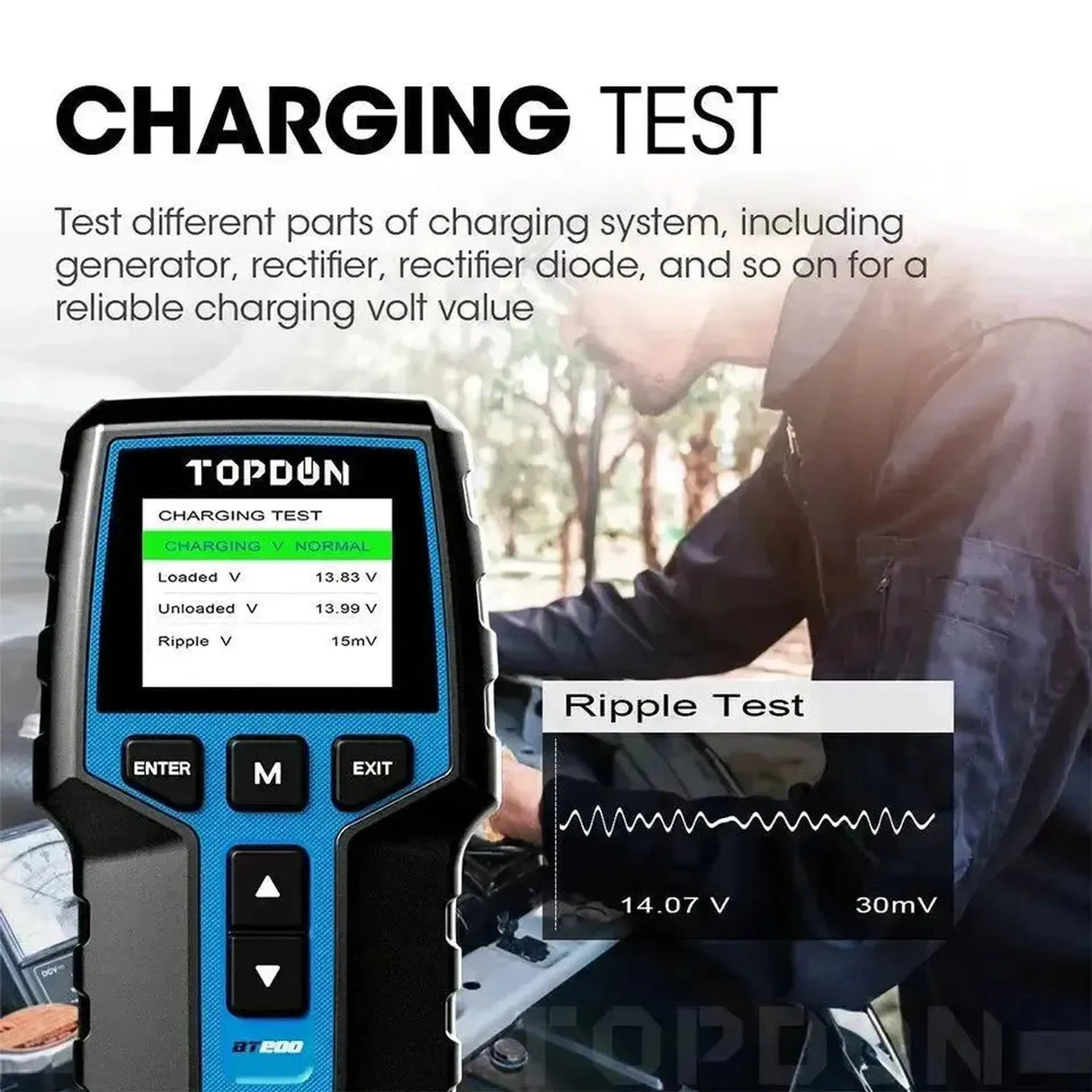 Topdon BT200 | Batterietester
