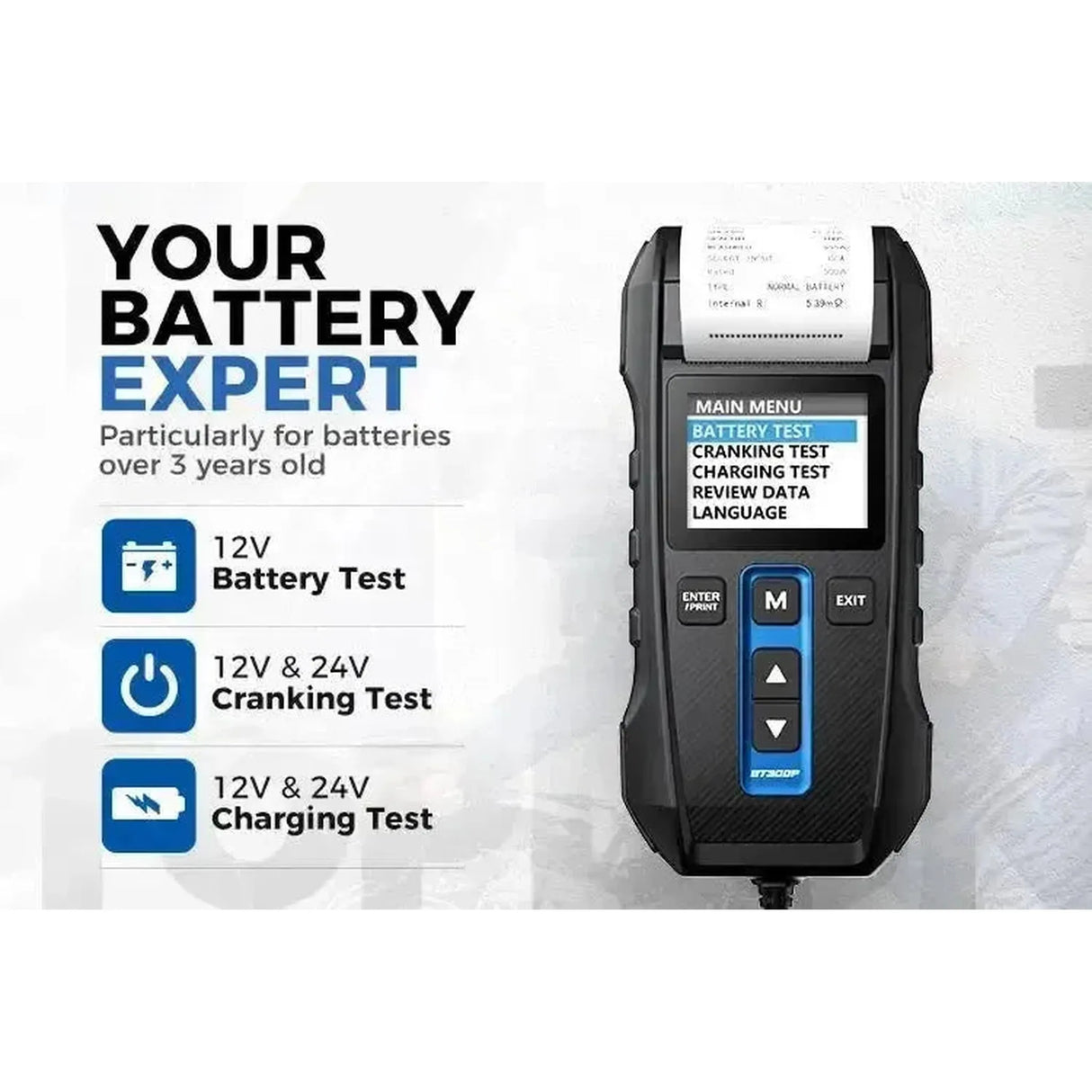 Topdon BT300P | Batterietester