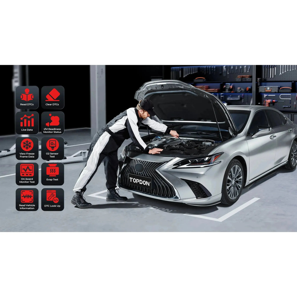 Topdon TopScan Pro | Diagnosegerät | Auto