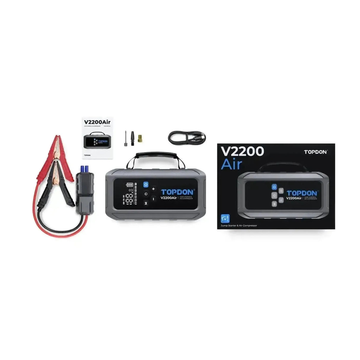 Topdon V2200Air | Starthilfegerät