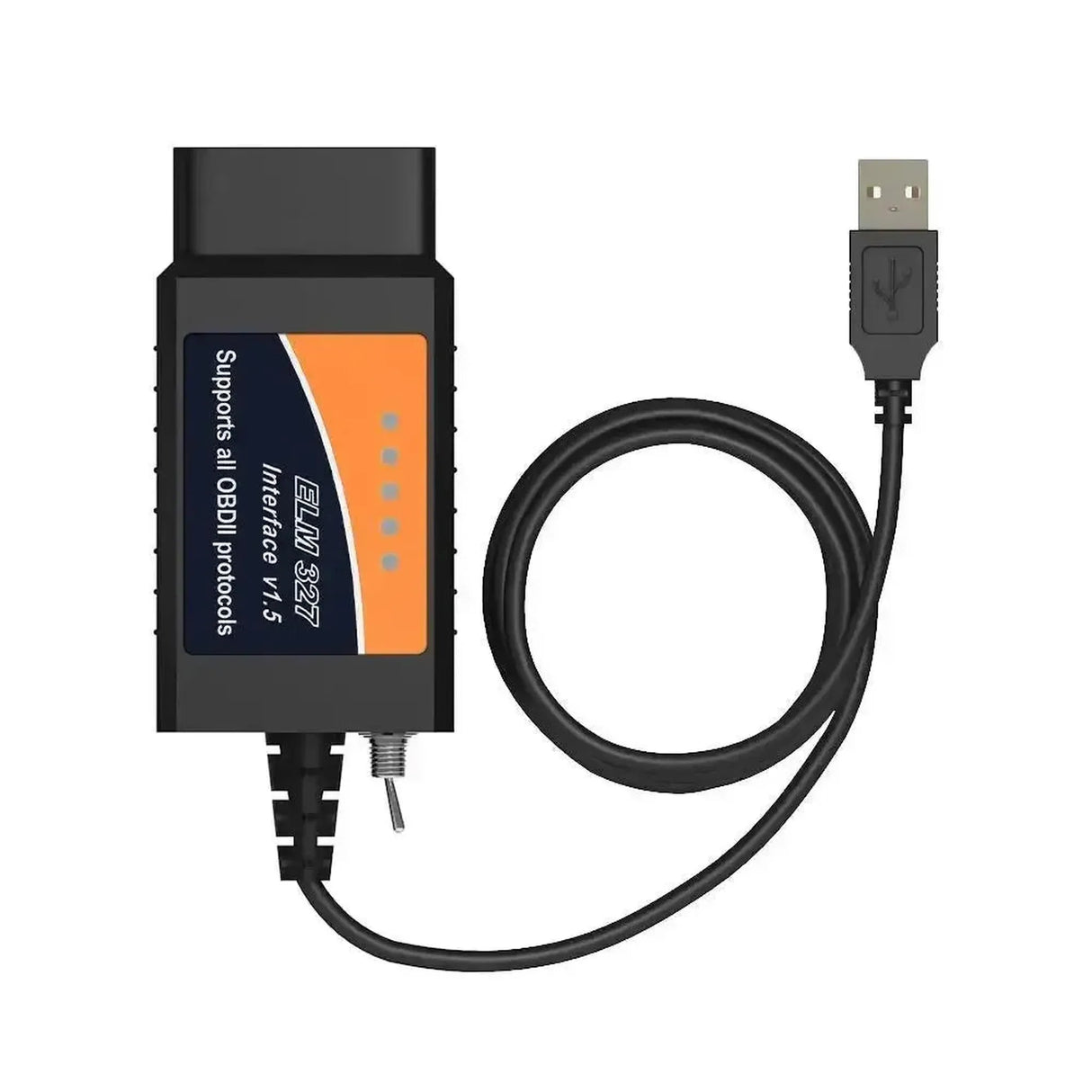 Universelles ELM327 (CHT340) (HS/MS-CAN Umschalter) | USB-Interfacekabel