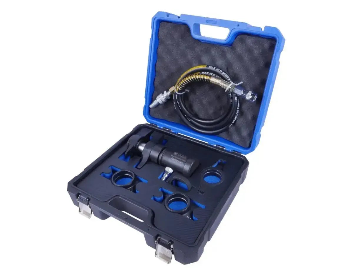 VT19556 | Pneumatischer Fusee- Spurstangenkopf-Abzieher (6-teilig)