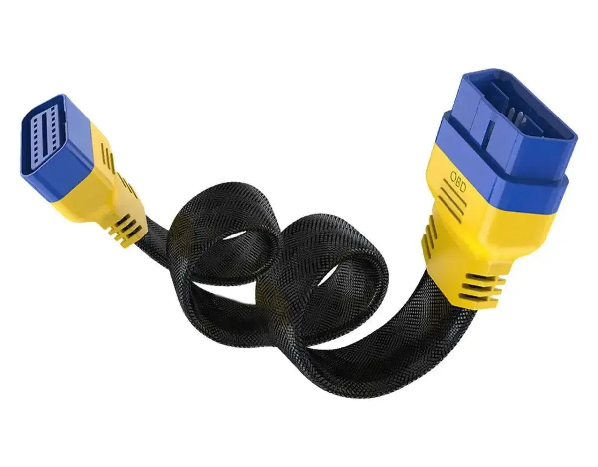 Autool (MOC267) | 16-poliges OBD2 Nylon-Verlängerungskabel (60 cm) | Schnittstelle