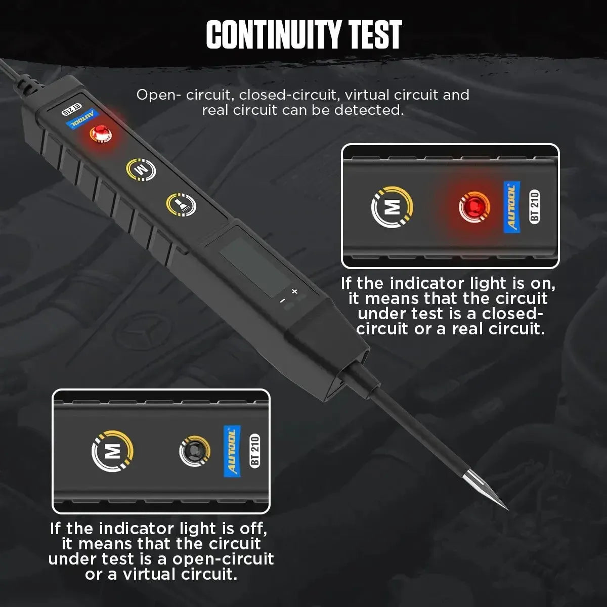 Autool BT210 | Schaltungstester
