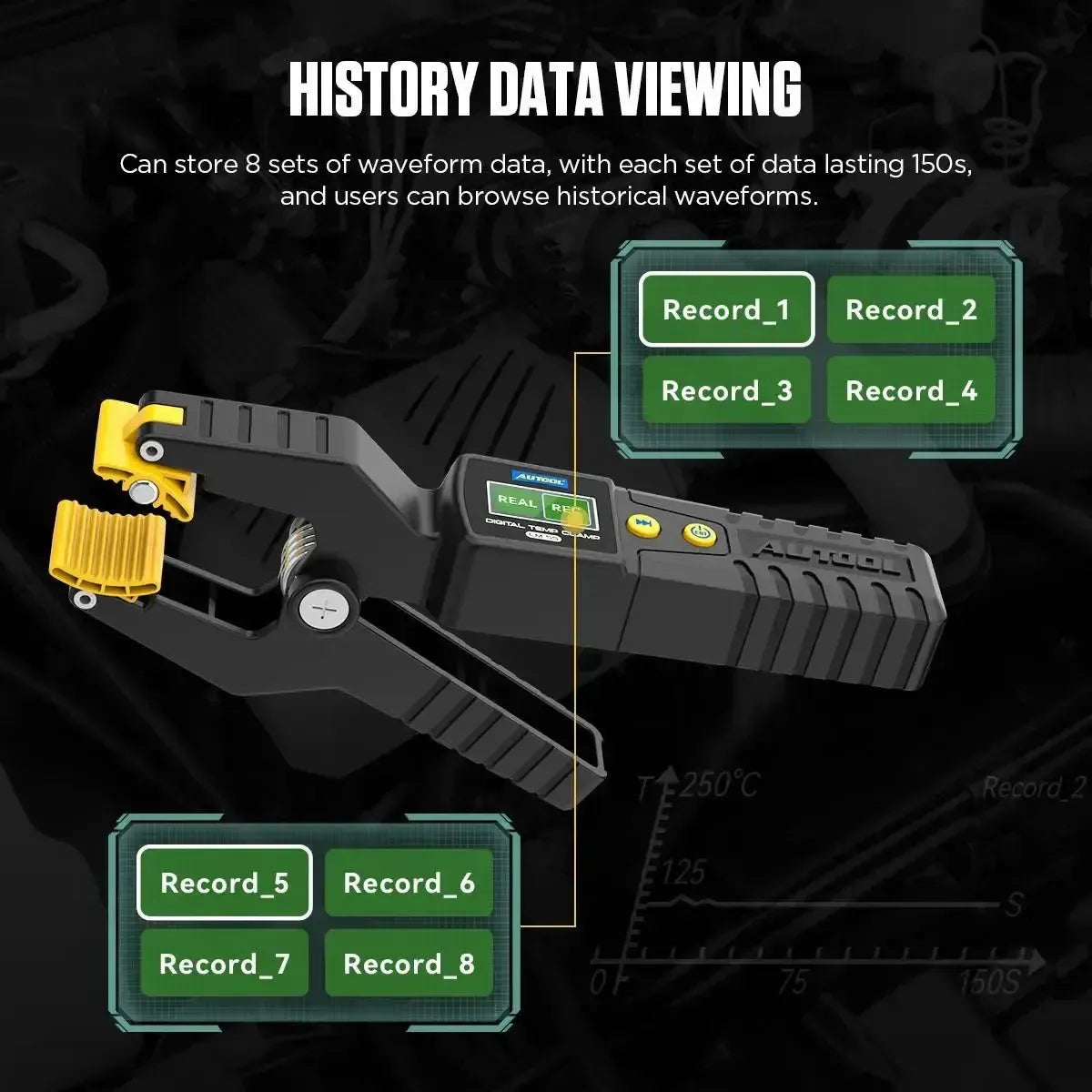 Autool LM55 | HVAC Temperaturklemme | Zubehör