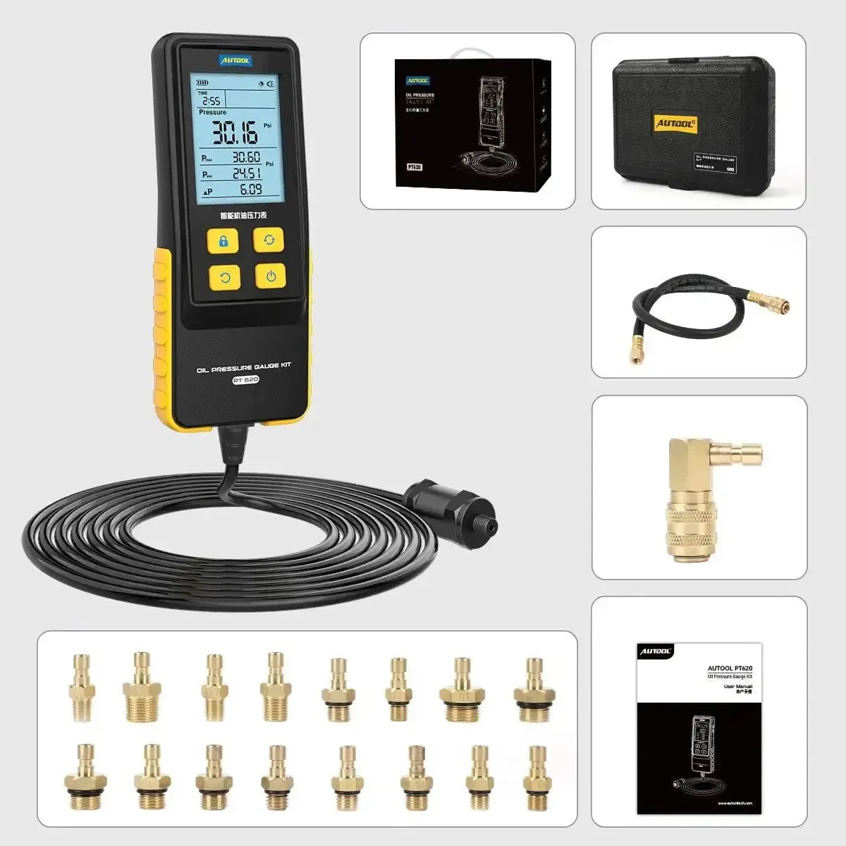 Autool PT620 | Öldrucktester