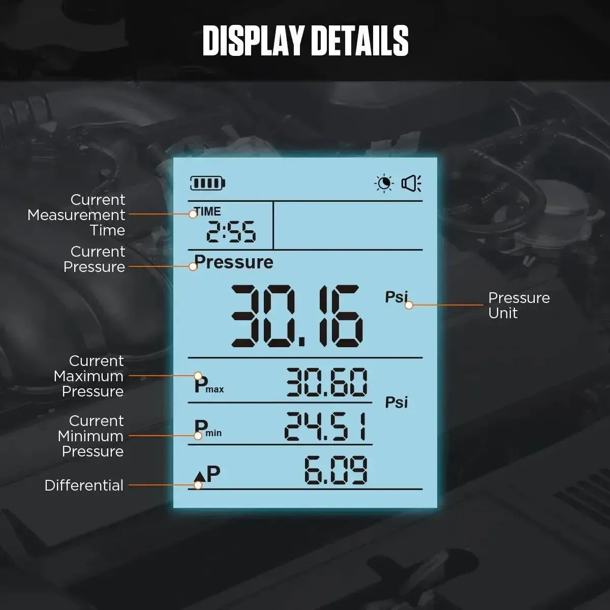 Autool PT620 | Öldrucktester