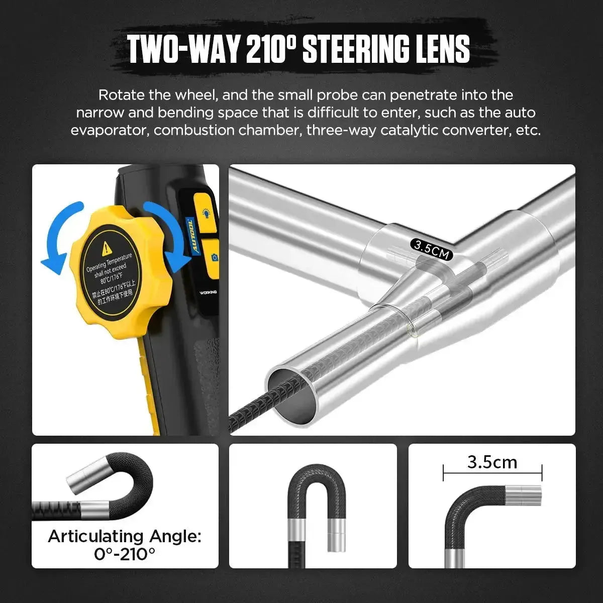 Autool SVB302 | Inspektionskamera (6.35 mm)